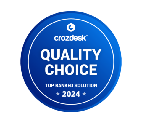Melio received the 2024 Quality Choice badge by Crozdesk
