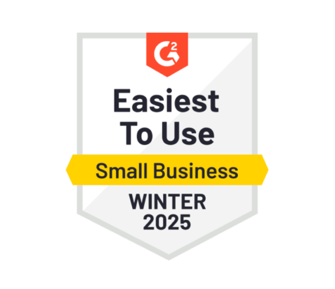 Melio received the 2025 Easiest to Use – Small Business G2 Badge